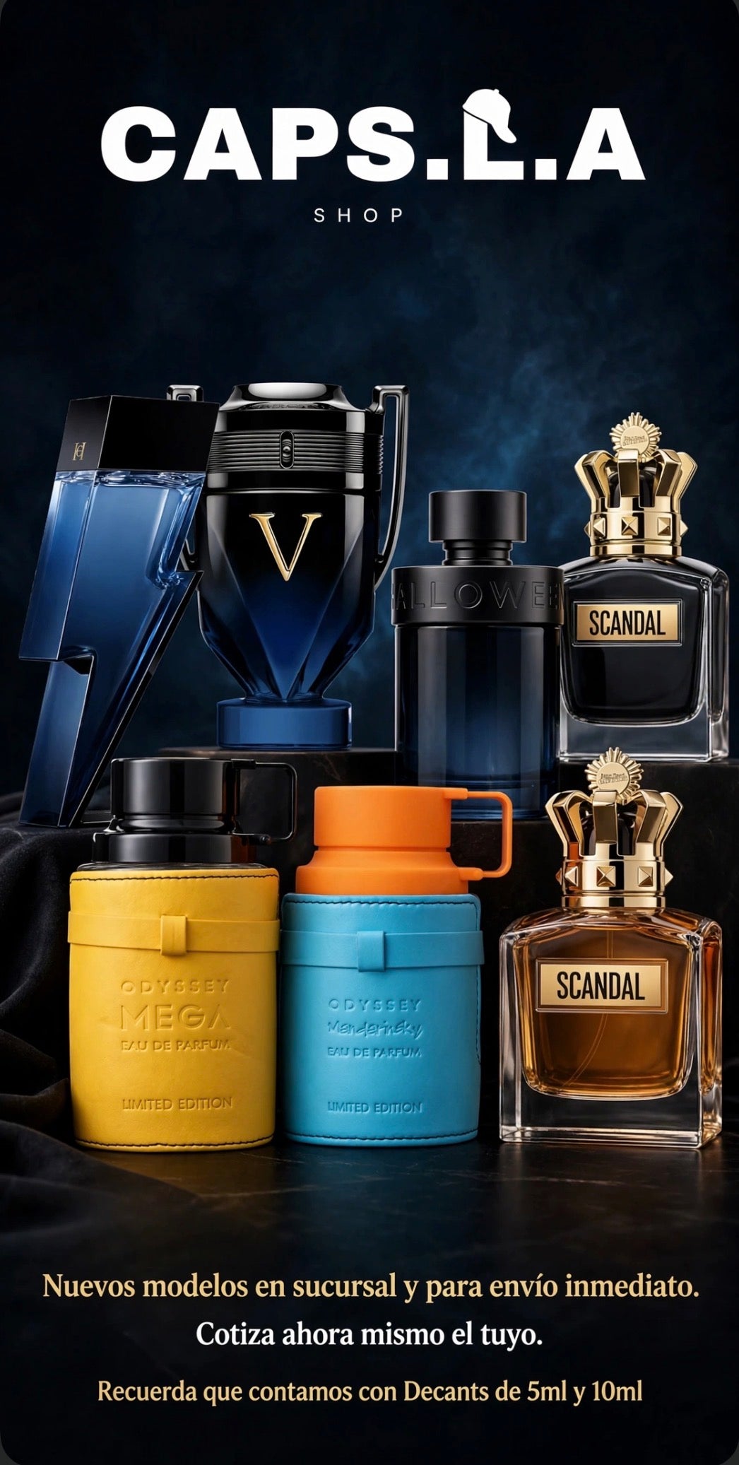 PERFUMES / DISEÑADOR Y ÁRABES