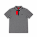 Polo HUGO gris de cierre