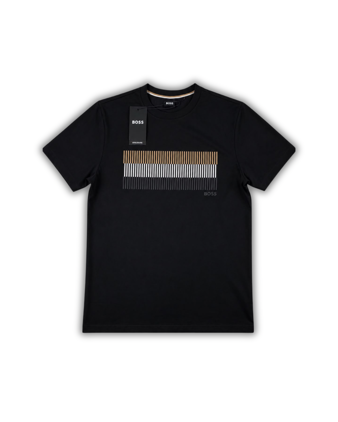 Playera BOSS líneas 3D