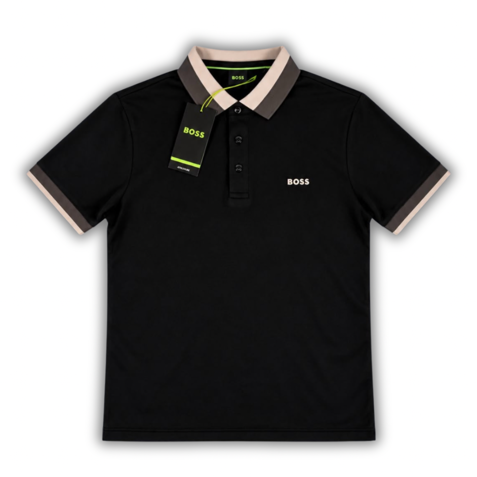 Polo BOSS detalles en cuello