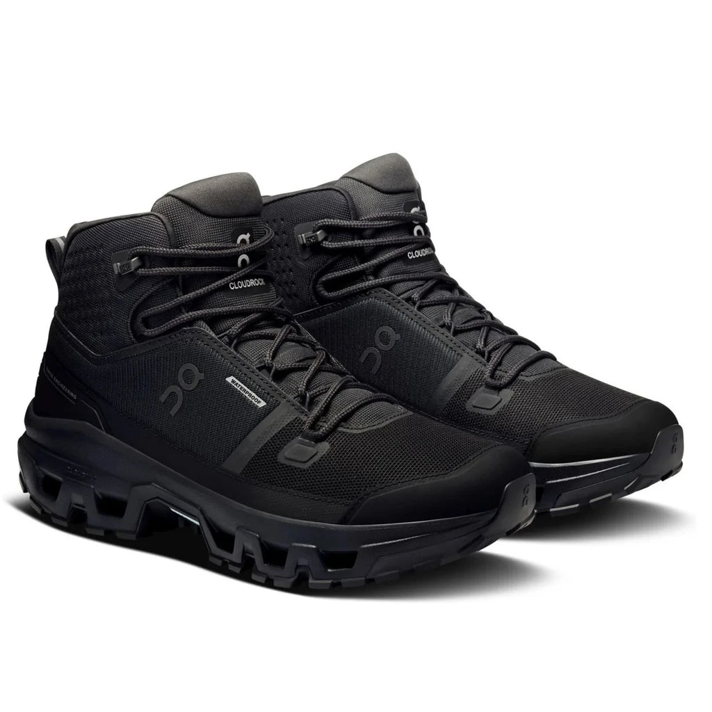 ON Cloudrock Waterproof Negro